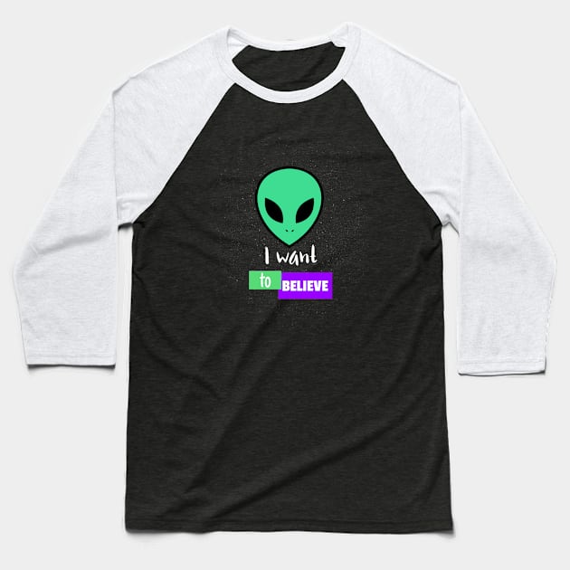 I want to believe Baseball T-Shirt by American VIP